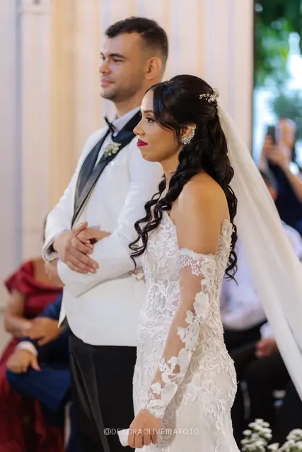 Wedding ceremony at Celeiro Blanc, Rio de Janeiro
