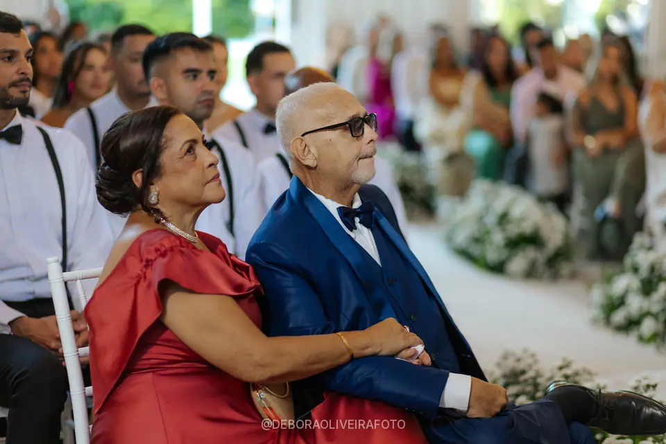 Wedding ceremony at Celeiro Blanc, Rio de Janeiro