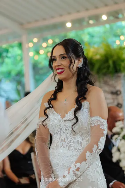 Wedding ceremony at Celeiro Blanc, Rio de Janeiro