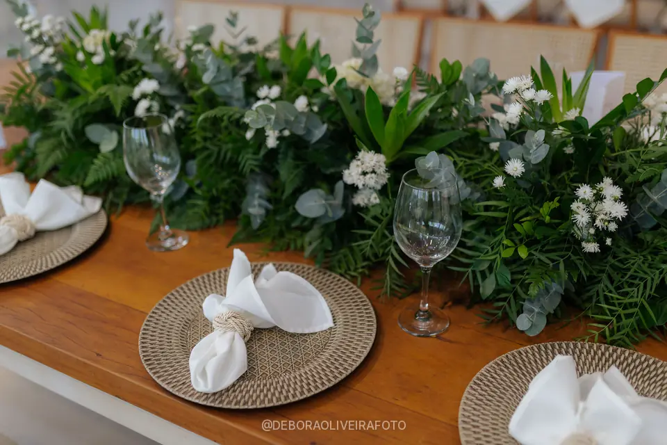 Wedding decor at Celeiro Blanc, Rio de Janeiro