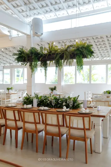 Wedding decor at Celeiro Blanc, Rio de Janeiro