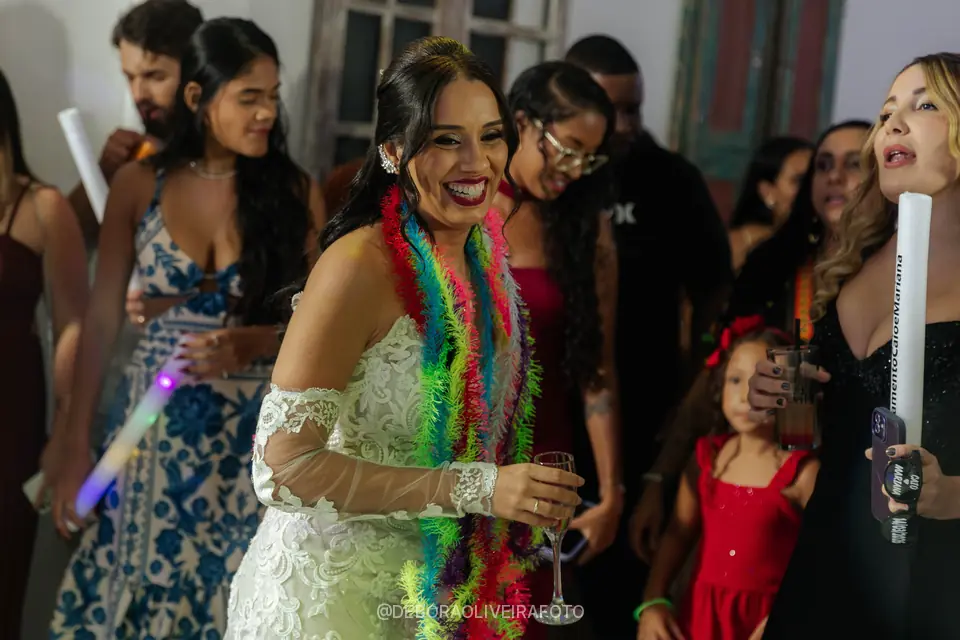 Wedding reception at Celeiro Blanc, Rio de Janeiro