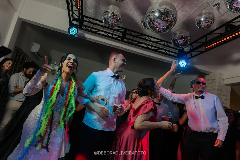 Wedding reception at Celeiro Blanc, Rio de Janeiro