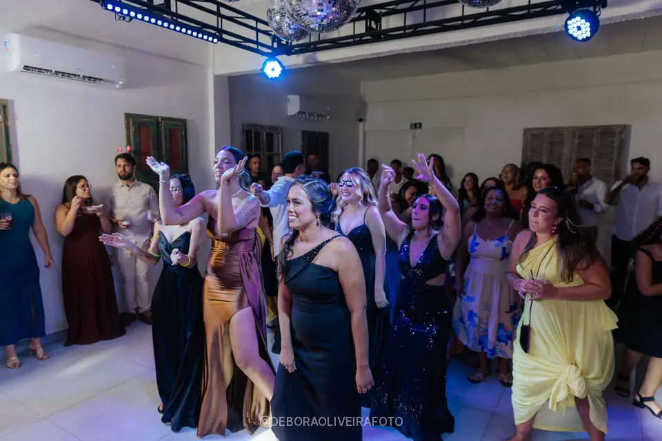 Wedding reception at Celeiro Blanc, Rio de Janeiro