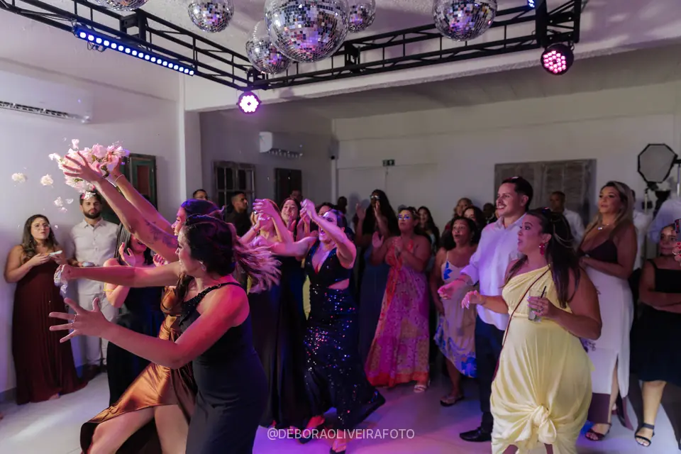 Wedding reception at Celeiro Blanc, Rio de Janeiro