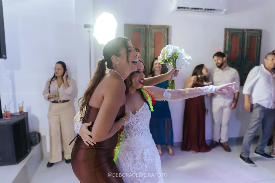 Wedding reception at Celeiro Blanc, Rio de Janeiro