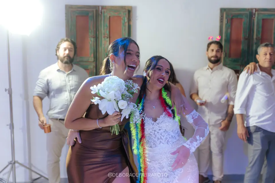 Wedding reception at Celeiro Blanc, Rio de Janeiro
