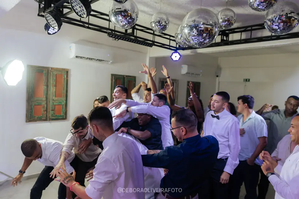 Wedding reception at Celeiro Blanc, Rio de Janeiro