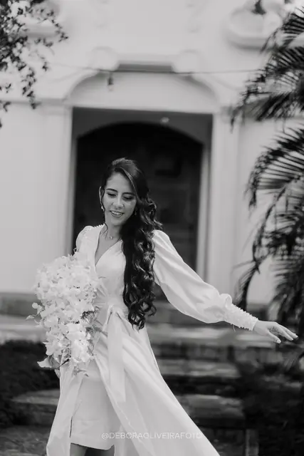 Making of da noiva Nicole na capela do Green House