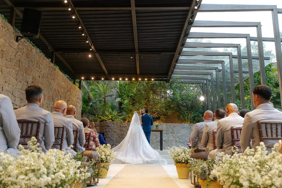 Cerimônia de casamento no Monte Záion, Rio de Janeiro