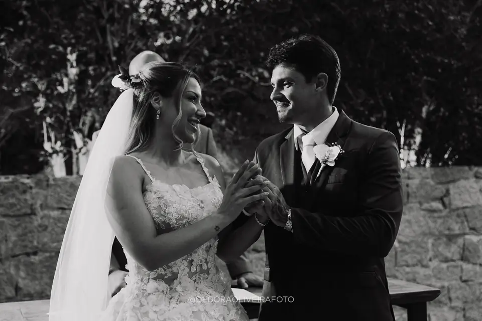Cerimônia de casamento no Monte Záion, Rio de Janeiro