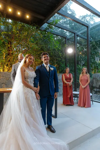 Cerimônia de casamento no Monte Záion, Rio de Janeiro