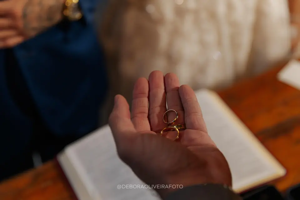 Cerimônia de casamento no Monte Záion, Rio de Janeiro