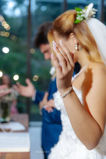 Cerimônia de casamento no Monte Záion, Rio de Janeiro