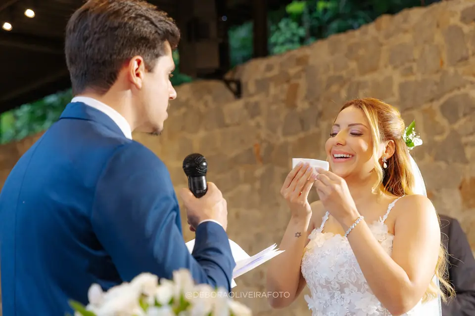 Cerimônia de casamento no Monte Záion, Rio de Janeiro