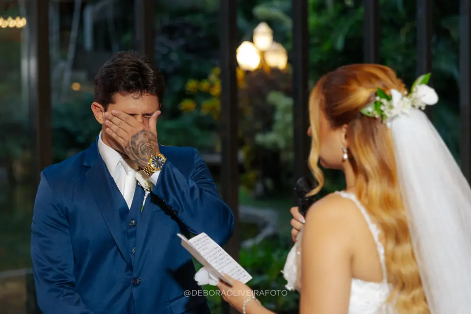 Cerimônia de casamento no Monte Záion, Rio de Janeiro