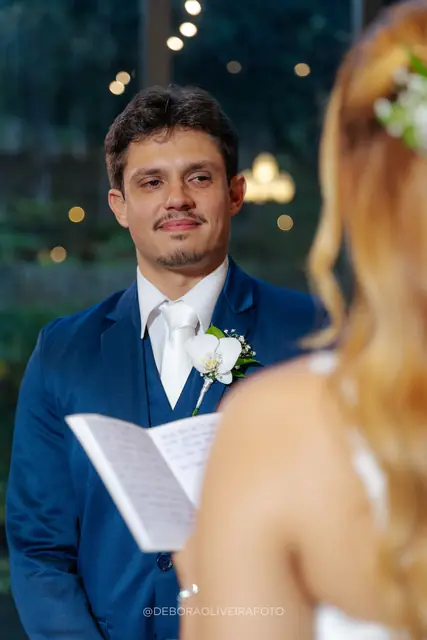 Cerimônia de casamento no Monte Záion, Rio de Janeiro