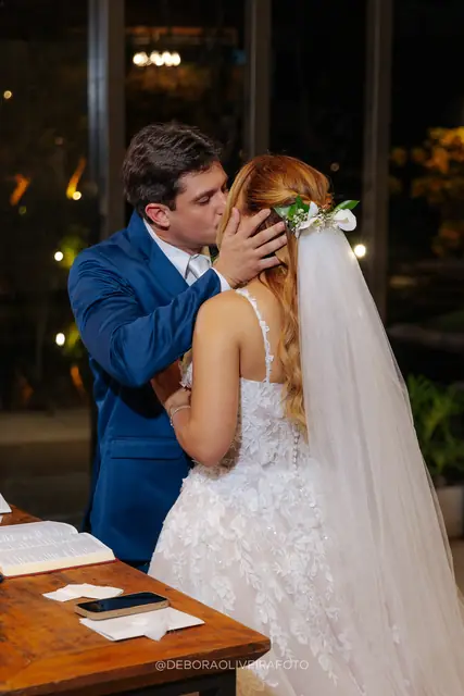 Cerimônia de casamento no Monte Záion, Rio de Janeiro