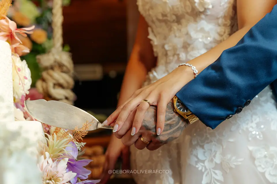 Festa de casamento no Monte Záion