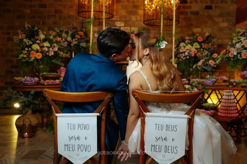 Festa de casamento no Monte Záion