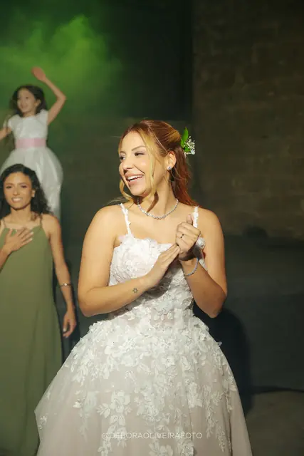 Festa de casamento no Monte Záion