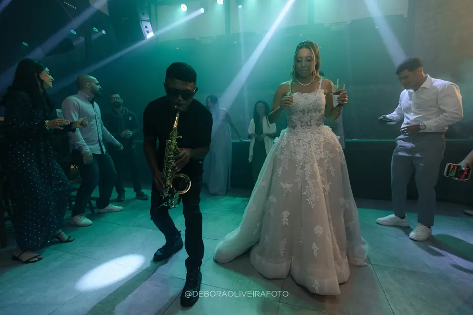 Festa de casamento no Monte Záion