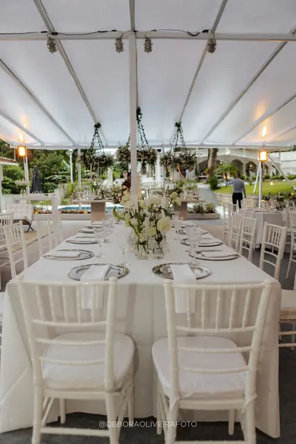 Decoração do casamento na Villa Cecília Rio