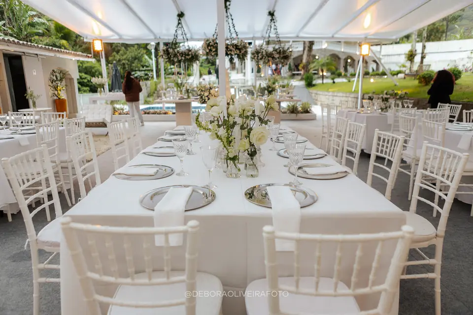 Decoração do casamento na Villa Cecília Rio