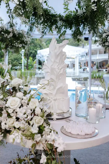 Decoração do casamento na Villa Cecília Rio