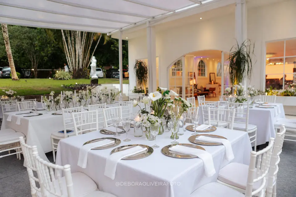 Decoração do casamento na Villa Cecília Rio