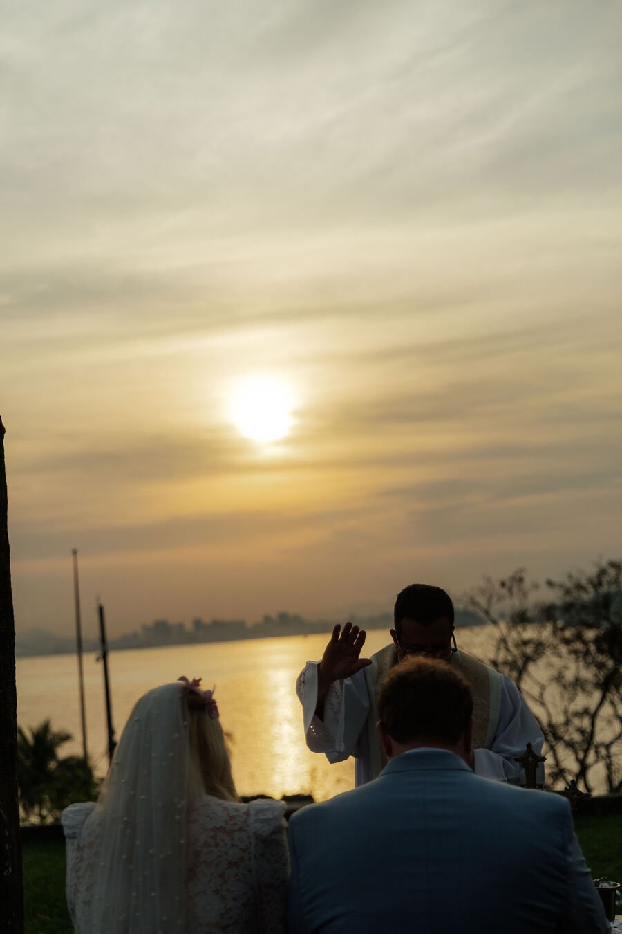 Detalhe do vestido, casamento no Rio