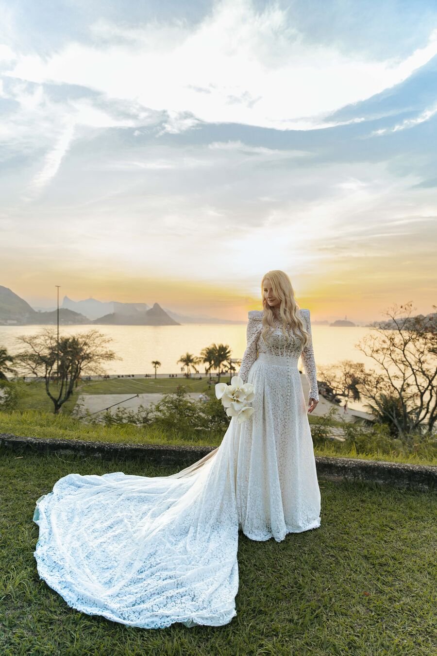 Noiva à beira-mar, Rio de Janeiro