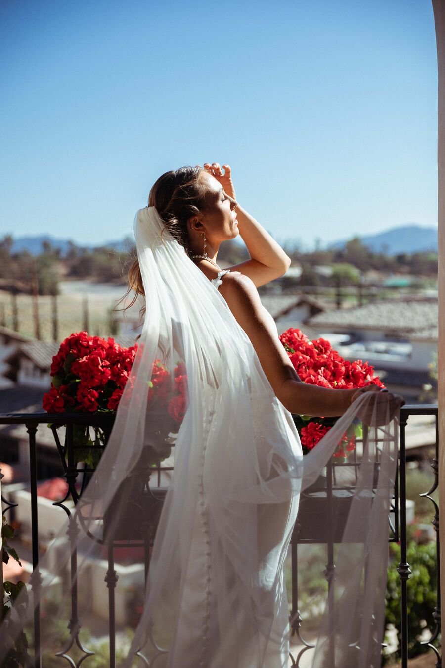 Noiva em arcada, editorial em Temecula